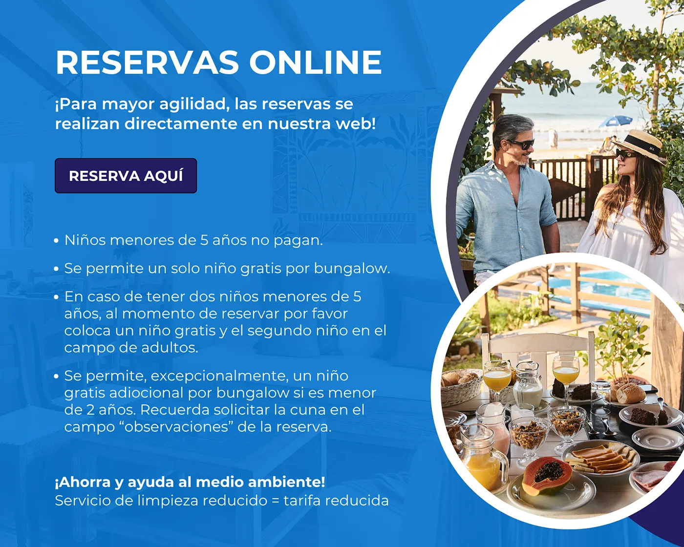 Reservas online
