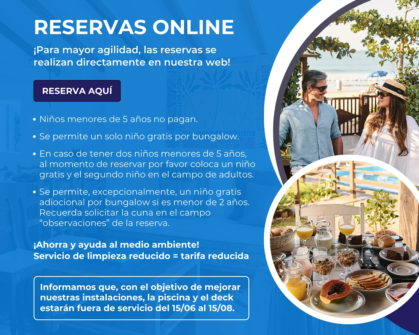 Reservas online