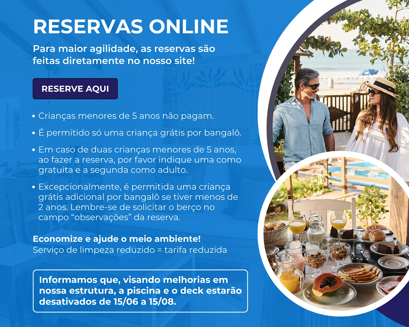 Reservas on-line