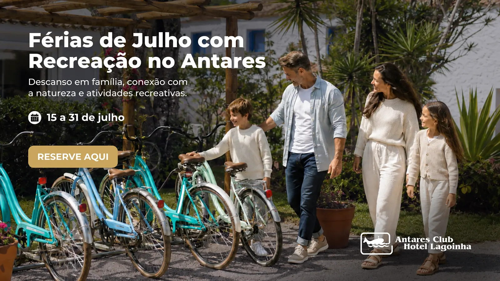 Férias de Julho com Recreação no Antares