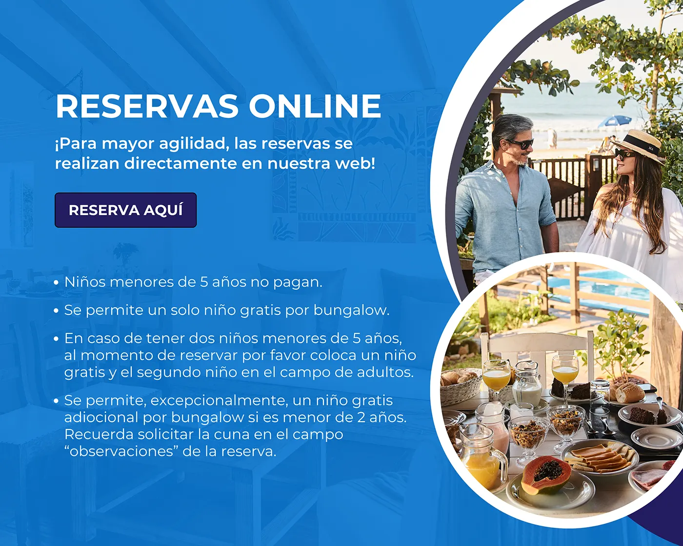 Reservas online